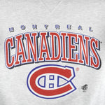 NHL (Ravens) - Montreal Canadiens Crew Neck Sweatshirt 1990s Large Vintage Retro Hockey