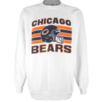 NFL (Hanes) - Chicago Bears Crew Neck Sweatshirt 1990s X-Large Vintage Retro Football