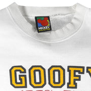 Disney - Goofy's Gym 100% Pumped Crew Neck Sweatshirt 1990s Large Vintage Retro