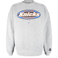 Starter - New York Knicks Crew Neck Sweatshirt 1990s Large Vintage Retro Basketball