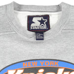 Starter - New York Knicks Crew Neck Sweatshirt 1990s Large Vintage Retro Basketball
