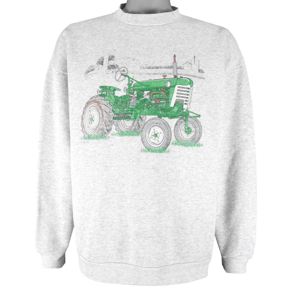 Vintage (TSI) - Oliver Farming Tractor Crew Neck Sweatshirt 1990s X-Large Vintage Retro