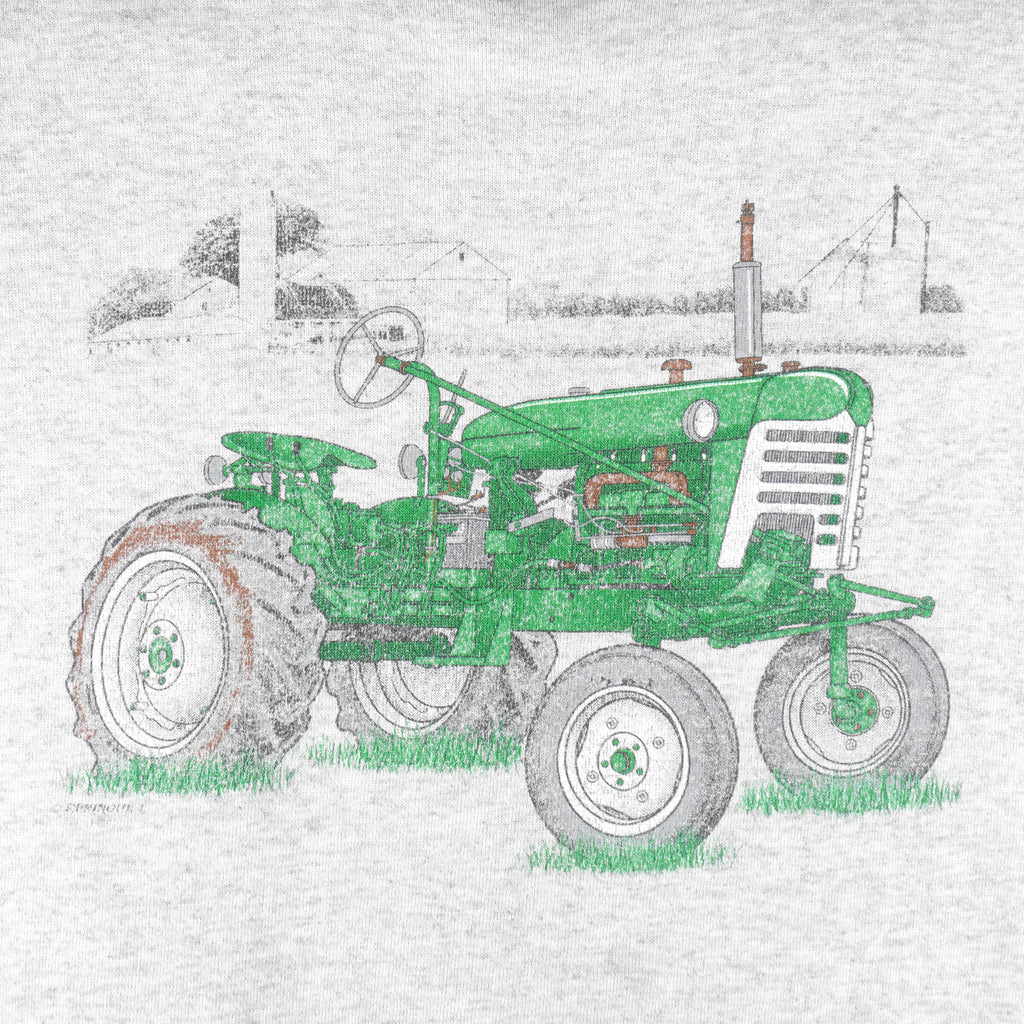 Vintage (TSI) - Oliver Farming Tractor Crew Neck Sweatshirt 1990s X-Large Vintage Retro