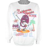 Vintage (Novel Teez) - The California Raisins On Tour Crew Neck Sweatshirt 1987 X-Large Vintage Retro