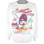 Vintage (Novel Teez) - The California Raisins On Tour Crew Neck Sweatshirt 1987 X-Large