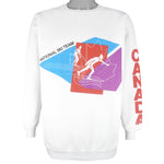 Vintage - Canada National Ski Team Crew Neck Sweatshirt 1990s X-Large