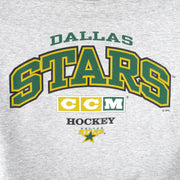 NHL (CCM) - Dallas Stars Crew Neck Sweatshirt 1990s Large vintage Retro Hockey