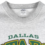 NHL (CCM) - Dallas Stars Crew Neck Sweatshirt 1990s Large vintage Retro Hockey