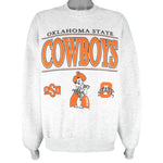 NCAA - Oklahoma State Cowboys Crew Neck Sweatshirt 1990s XX-Large Vintage Retro Football College