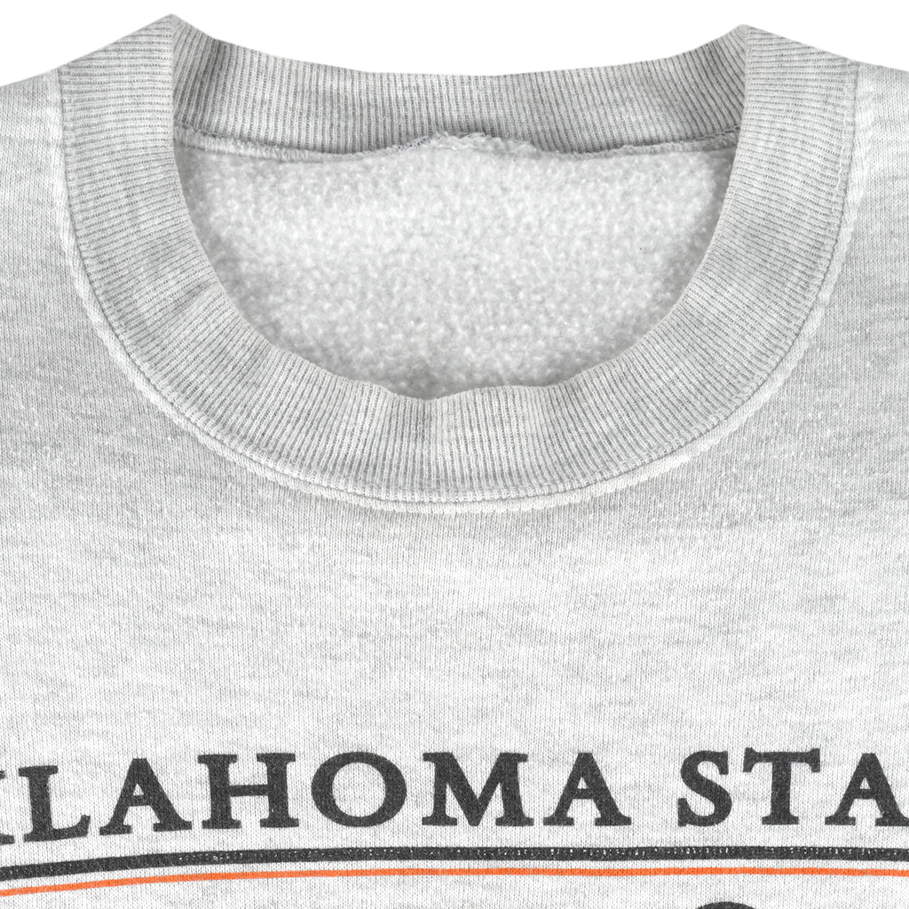 NCAA - Oklahoma State Cowboys Crew Neck Sweatshirt 1990s XX-Large Vintage Retro Football College