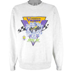 Vintage - Minnesota Vikings Arctic Blast 2 Snowmobiles Sweatshirt 1990s X-Large Vintage Retro