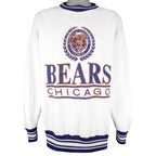 NFL (Logo 7) - Chicago Bears Crew Neck Sweatshirt 1990 X-Large Vintage Retro Football