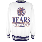 NFL (Logo 7) - Chicago Bears Crew Neck Sweatshirt 1990 X-Large Vintage Retro Football