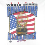 Starter - Atlanta Braves World Series Champions T-Shirt 1995 X-Large vintage Retro Baseball
