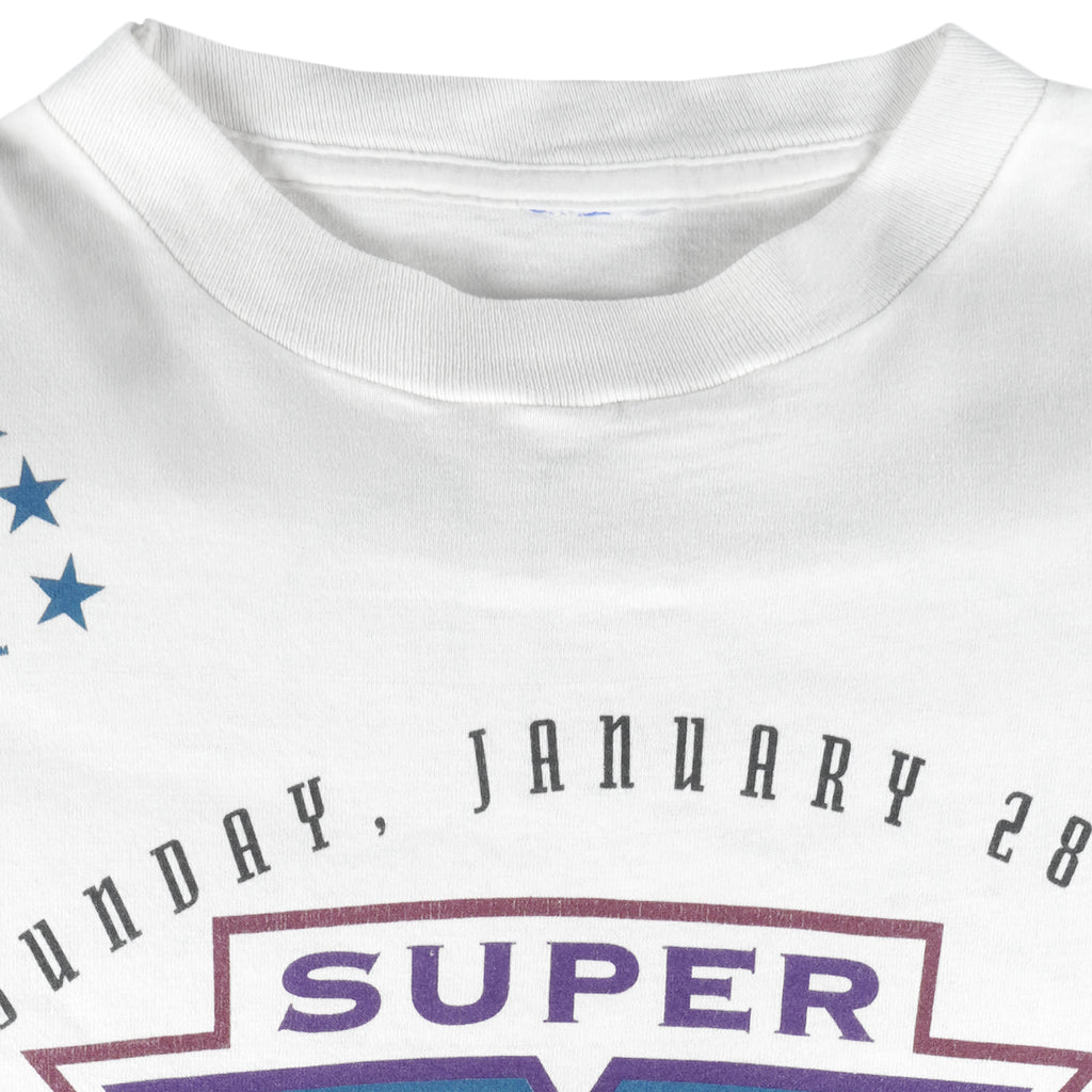 NFL - Super Bowl 30th Sun Devil Stadium Arizona T-Shirt 1996 Large