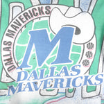 NBA (Magic Johnson T's) - Dallas Mavericks All Over Print 1990s Large