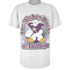 NHL (Trench) - Anaheim Mighty Ducks Breakout T-Shirt 1990s Large Vintage Retro Hockey
