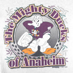NHL (Trench) - Anaheim Mighty Ducks Breakout T-Shirt 1990s Large Vintage Retro Hockey