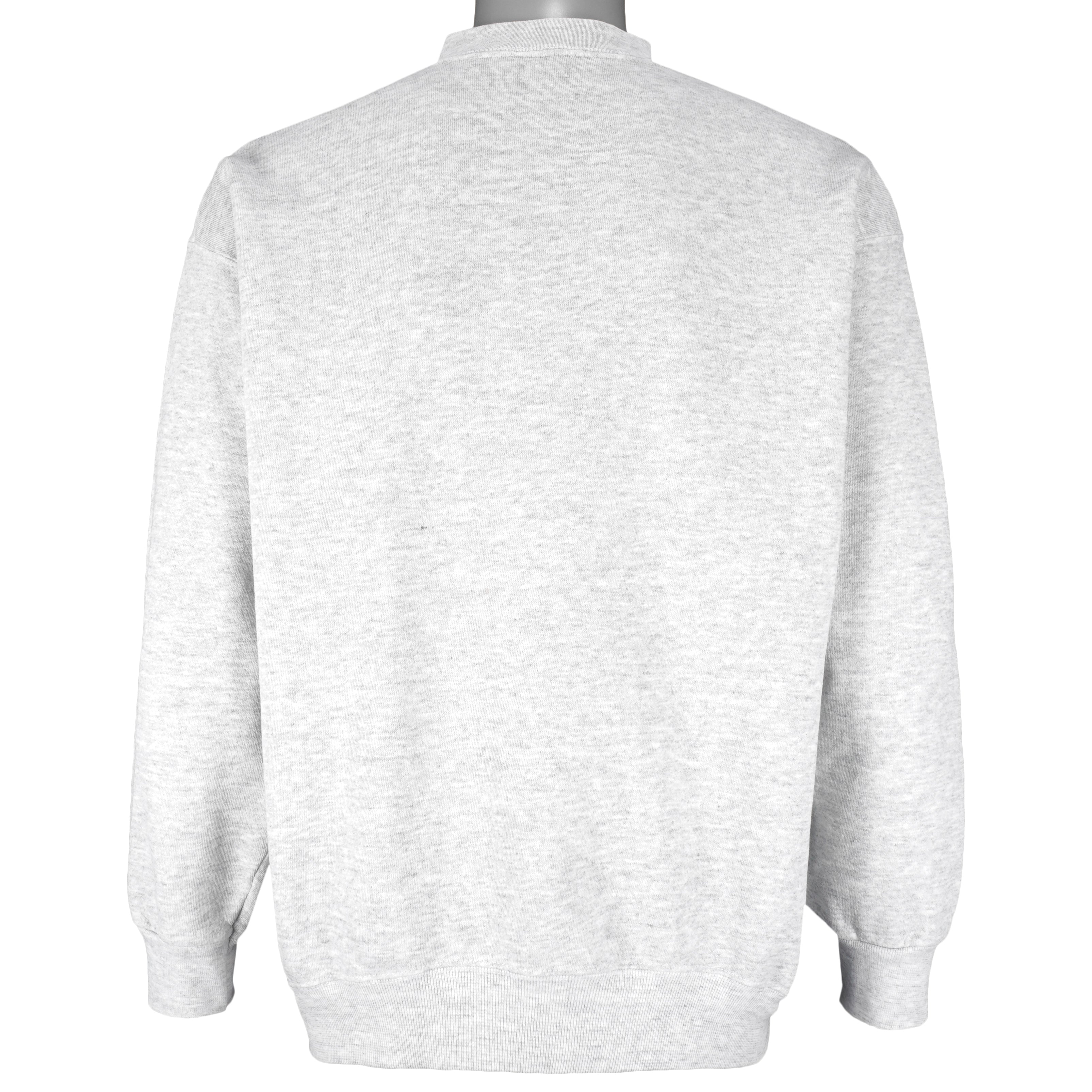NFL (Trench) - Buffalo Un-BILL-ievable Comeback Crew Neck Sweatshirt 1993 X-Large Vintage Retro Football
