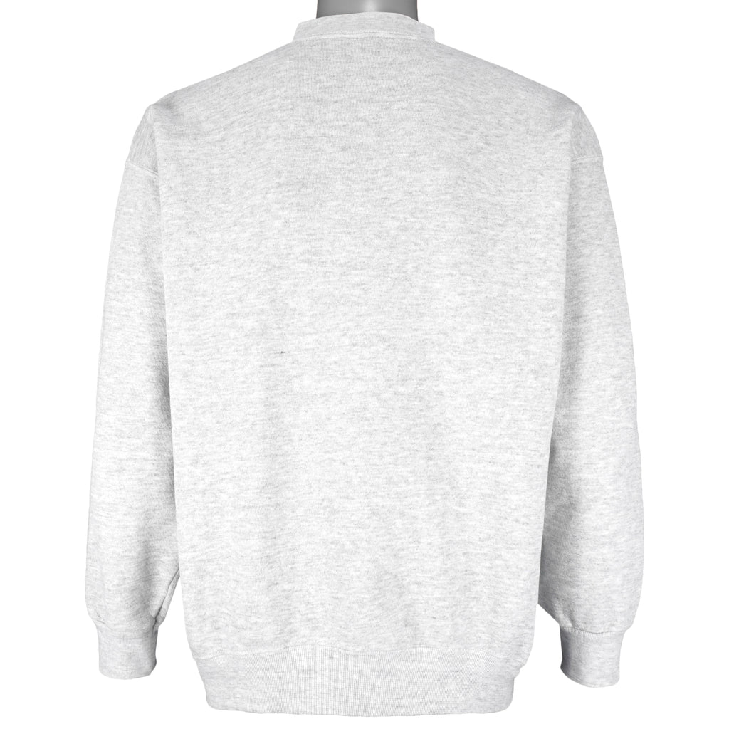 NFL (Trench) - Buffalo Un-BILL-ievable Comeback Crew Neck Sweatshirt 1993 X-Large Vintage Retro Football