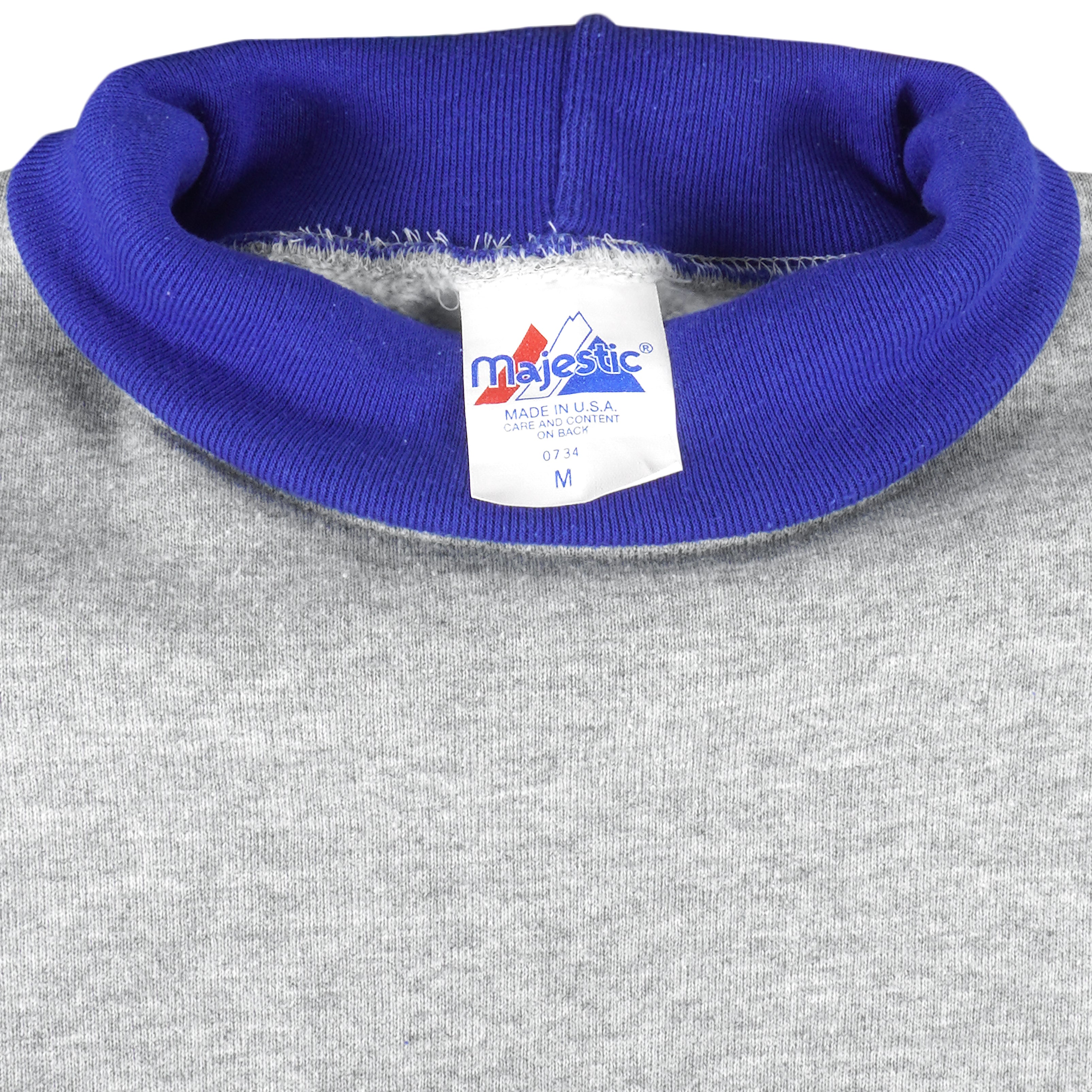 NCAA (Majestic) - Kentucky Wildcats Turtleneck Sweatshirt 1990s Medium Vintage Retro Football College