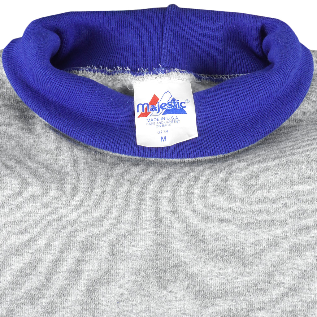 NCAA (Majestic) - Kentucky Wildcats Turtleneck Sweatshirt 1990s Medium Vintage Retro Football College