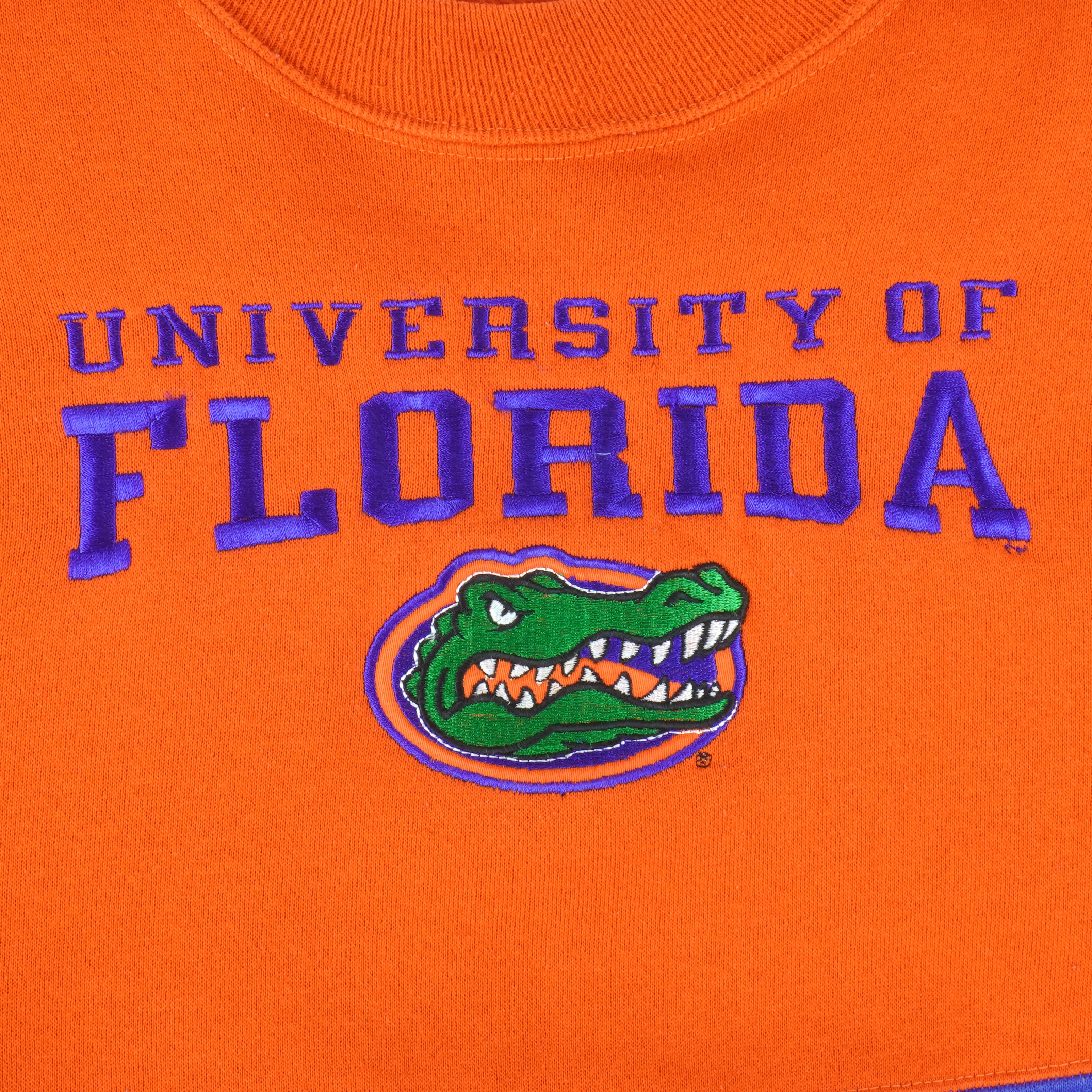 NCAA (Dodger) - University Of Florida Gators Crew Neck Sweatshirt 1990s X-Large Vintage Retro Football college