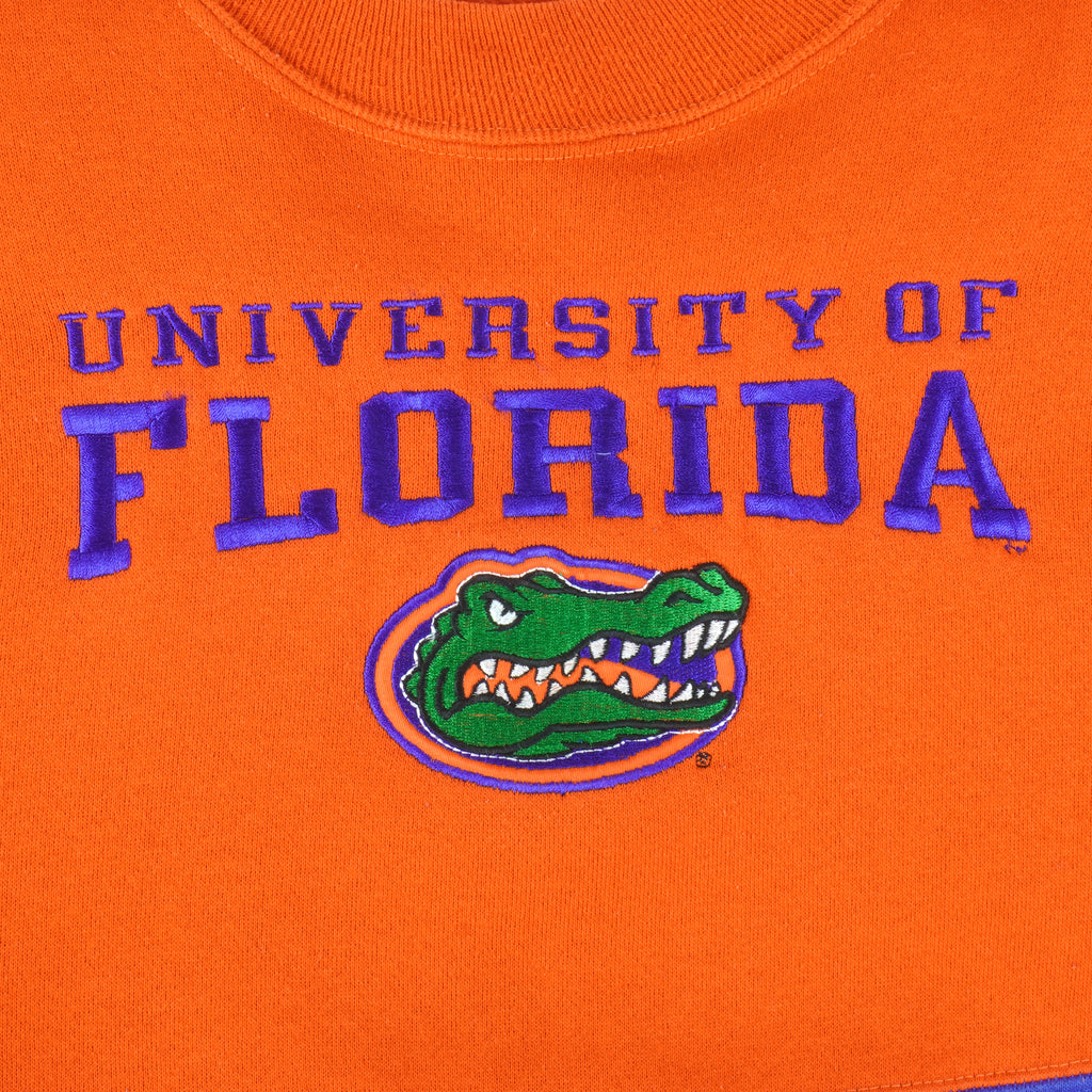 NCAA (Dodger) - University Of Florida Gators Crew Neck Sweatshirt 1990s X-Large Vintage Retro Football college