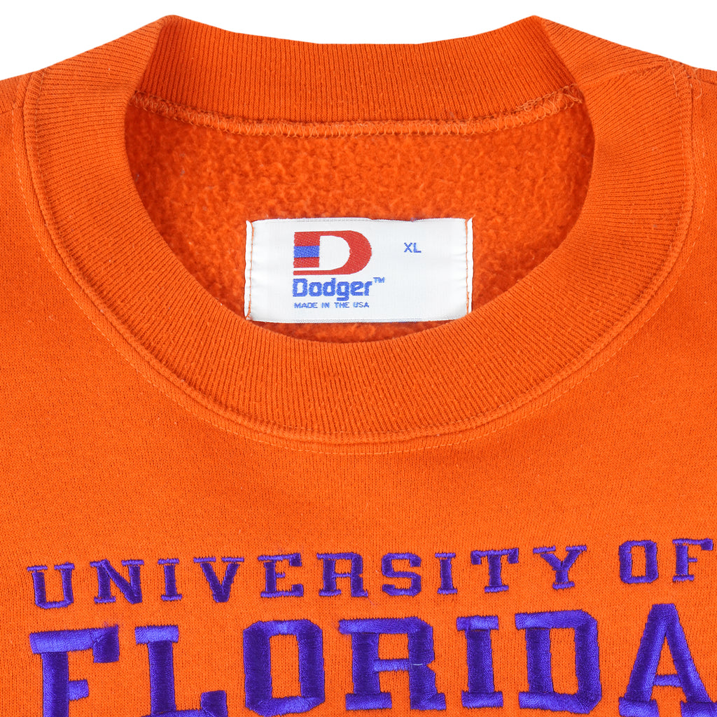 NCAA (Dodger) - University Of Florida Gators Crew Neck Sweatshirt 1990s X-Large Vintage Retro Football college