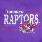 NBA (Ravens Athletics) - Toronto Raptors Embroidered Crew Neck Sweatshirt 1990s X-Large Vintage Retro Basketball