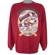 Vintage (Sun Sportswear) - Canada Geese Crew Neck Sweatshirt 1990s X-Large Vintage Retro