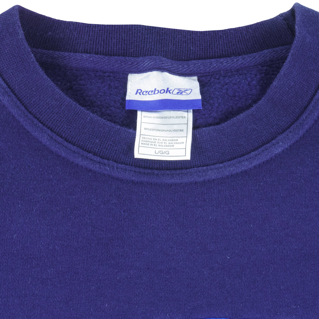 Reebok - Dallas Mavericks Embroidered Crew Neck Sweatshirt 1990s Large Vintage Retro Basketball