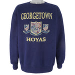 NCAA (CS) - Georgetown Hoyas Crew Neck Sweatshirt 1992 X-Large Vintage Retro