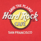 Vintage (Hard Rock) - San Francisco Embroidered Crew Neck Sweatshirt 1990s Large Vintage Retro