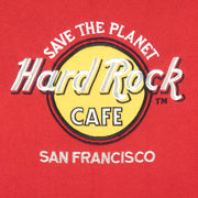 Vintage (Hard Rock) - San Francisco Embroidered Crew Neck Sweatshirt 1990s Large Vintage Retro