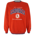 MLB (Logo Athletic) - St. Louis Cardinals Embroidered Sweatshirt 1990s Large Vintage Retro Baseball