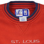 MLB (Logo Athletic) - St. Louis Cardinals Embroidered Sweatshirt 1990s Large Vintage Retro Baseball