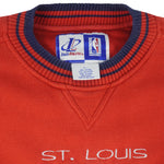 MLB (Logo Athletic) - St. Louis Cardinals Embroidered Sweatshirt 1990s Large Vintage Retro Baseball