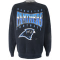 NFL (Salem) - Carolina Panthers Crew Neck Sweatshirt 1994 Large Vintage Retro Football