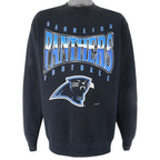 NFL (Salem) - Carolina Panthers Crew Neck Sweatshirt 1994 Large Vintage Retro Football