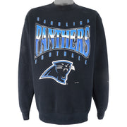 NFL (Salem) - Carolina Panthers Crew Neck Sweatshirt 1994 Large Vintage Retro Football