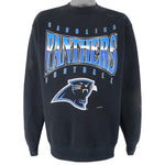NFL (Salem) - Carolina Panthers Crew Neck Sweatshirt 1994 Large Vintage Retro Football
