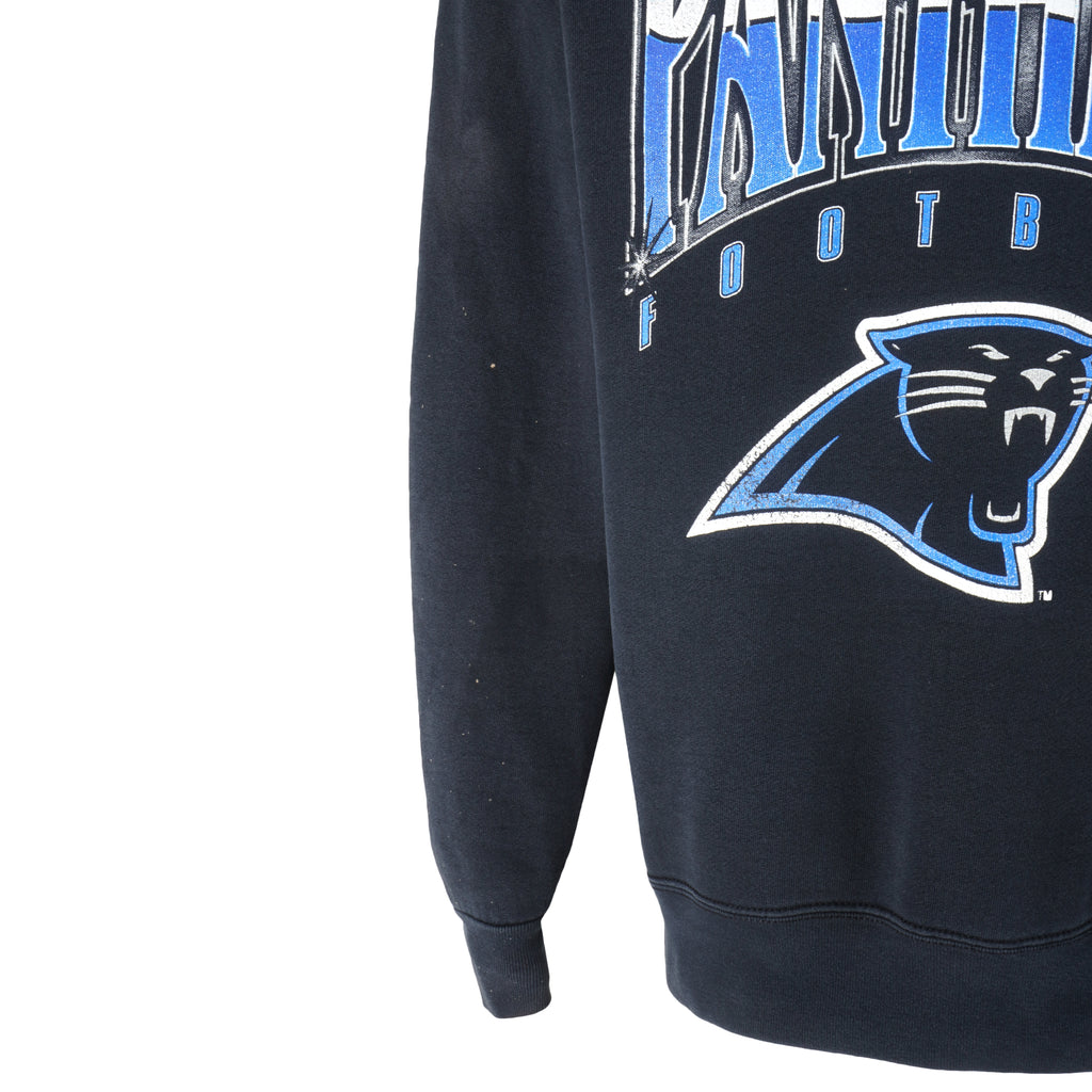 NFL (Salem) - Carolina Panthers Crew Neck Sweatshirt 1994 Large Vintage Retro Football