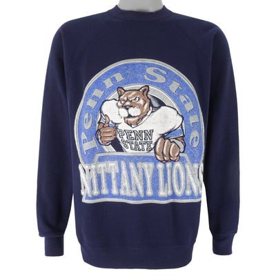 NCAA (Tultex) - Penn State Nittany Lions Crew Neck Sweatshirt 1990s Large