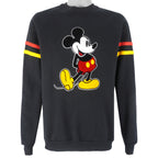 Disney - Mickey Mouse Crew Neck Sweatshirt 1980s X-Large Vintage Retro