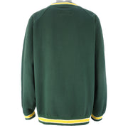 NFL (Logo 7) - Green Bay Packers Embroidered Crew Neck Sweatshirt 1990s X-Large Vintage Retro Football