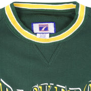 NFL (Logo 7) - Green Bay Packers Embroidered Crew Neck Sweatshirt 1990s X-Large Vintage Retro Football