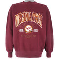 NCAA (Midwest) - Virginia Tech Hokies Fighting Gobblers Sweatshirt 1990s Medium Vintage Retro Football College