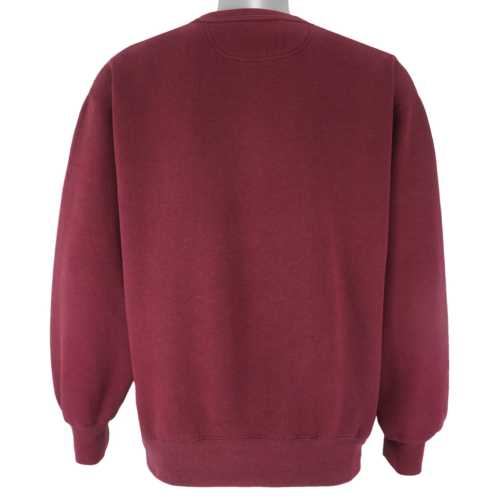 NCAA (Midwest) - Virginia Tech Hokies Fighting Gobblers Sweatshirt 1990s Medium Vintage Retro Football College