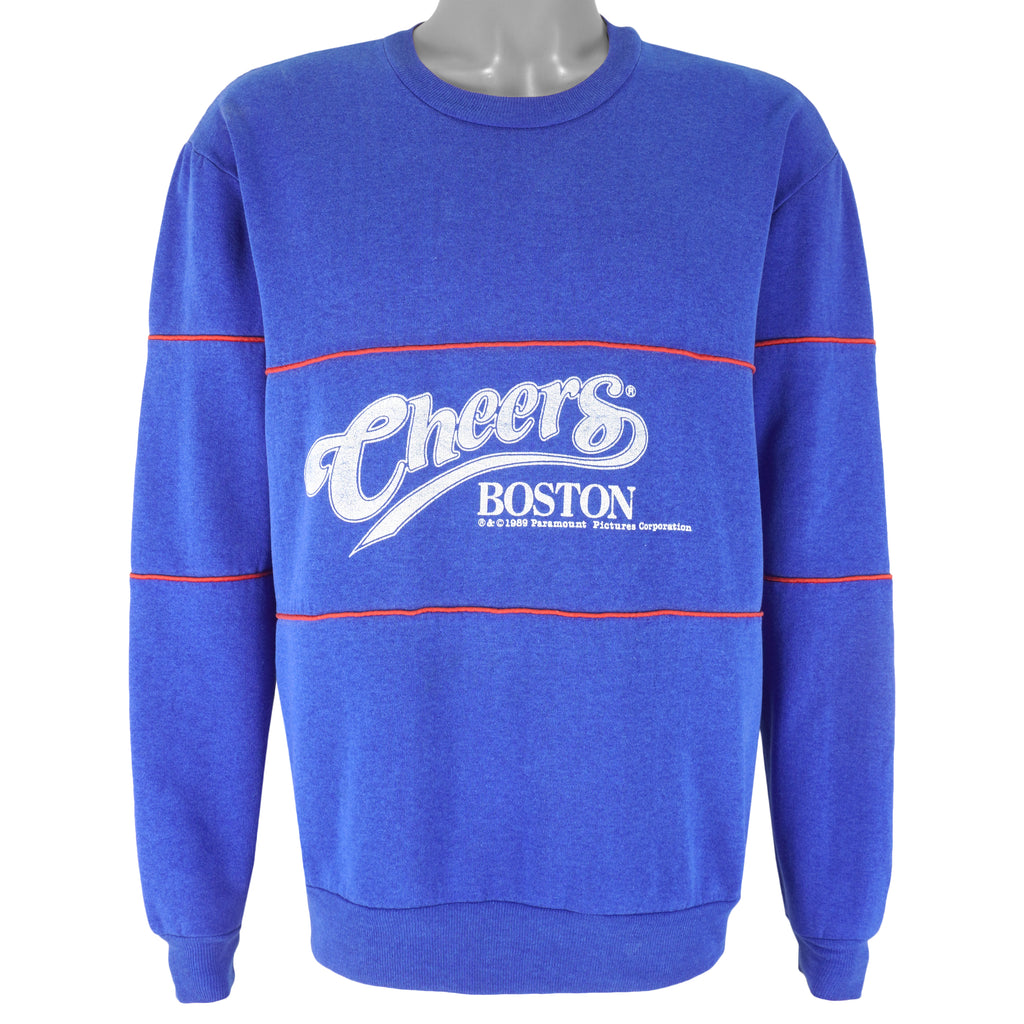 Vintage (Nutmeg) - Paramount Picture Corp Cheers, Boston Sweatshirt 1989 X-Large Vintage Retro